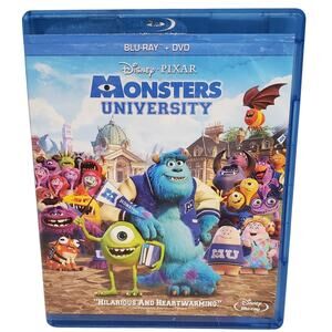 Disney Monsters University Blu-Ray DVD Monstrous Bonus Extras